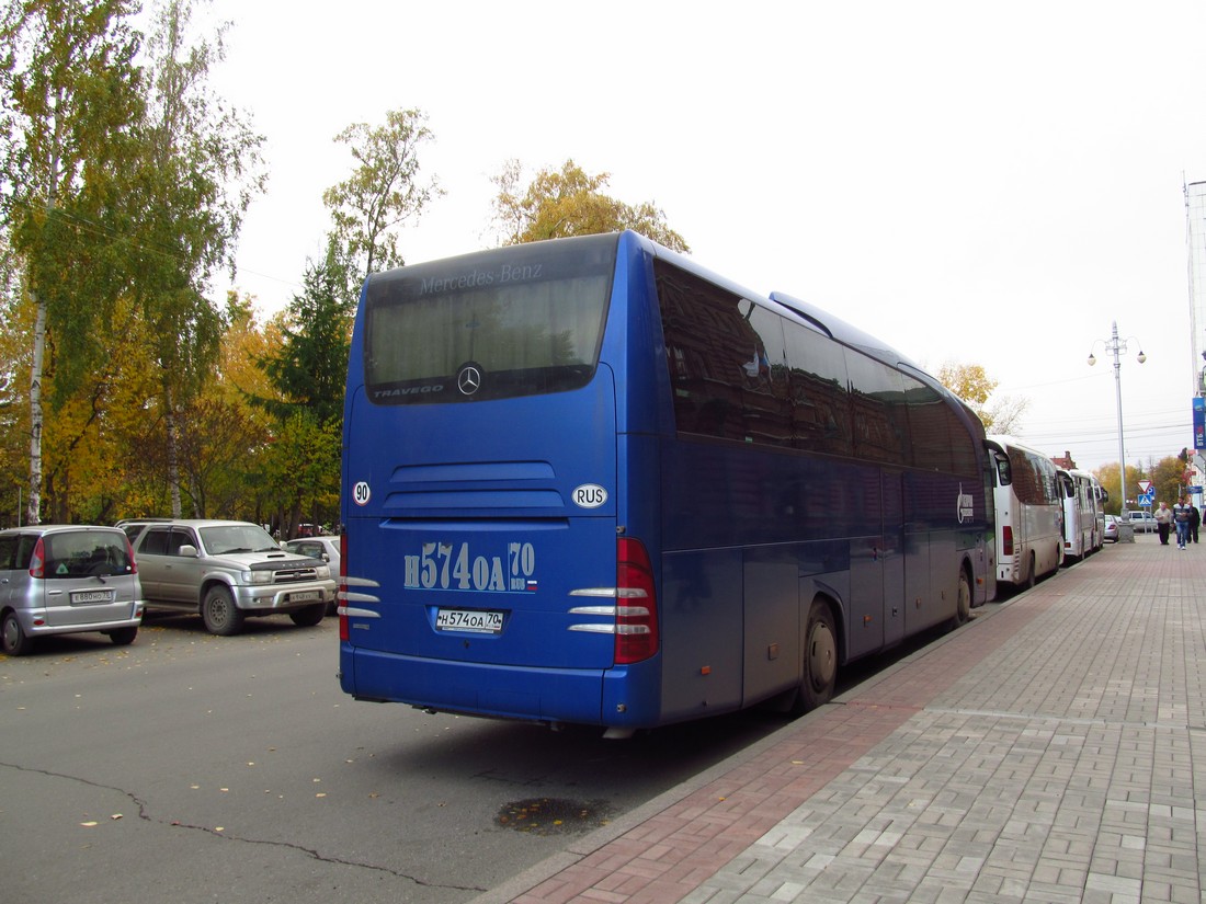 Томская область, Mercedes-Benz Travego II 15RHD № Н 574 ОА 70