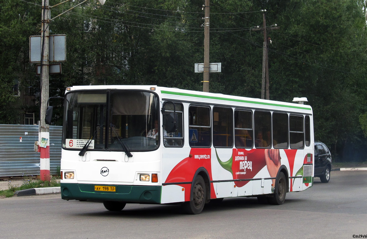 Nizhegorodskaya region, LiAZ-5256.36 Nr. АУ 198 52