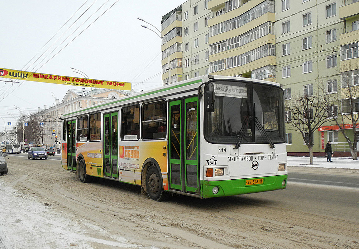 Тамбовская область, ЛиАЗ-5256.36 № 114