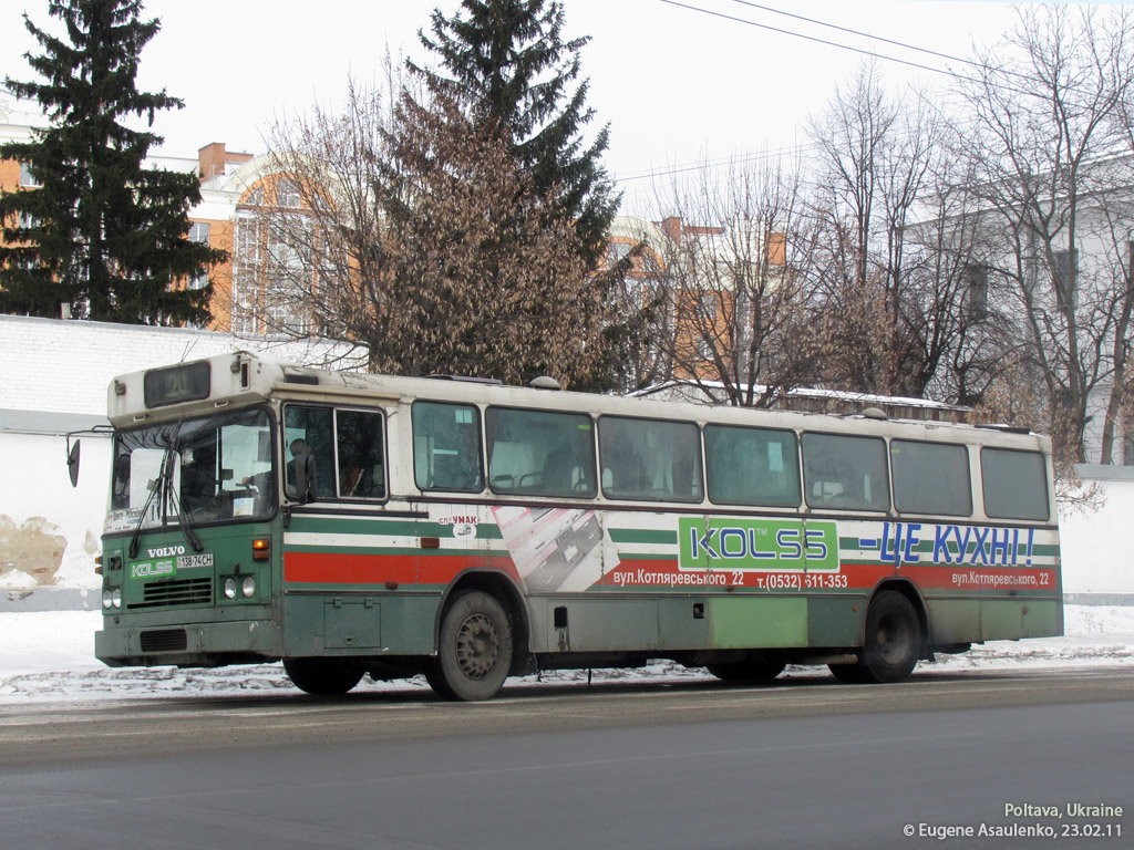 Полтавская область, Säffle № 138-74 СН