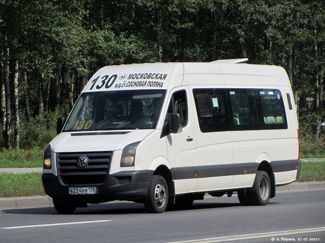 Санкт-Петербург, БТД-2219 (Volkswagen Crafter) № В 224 ВВ 178