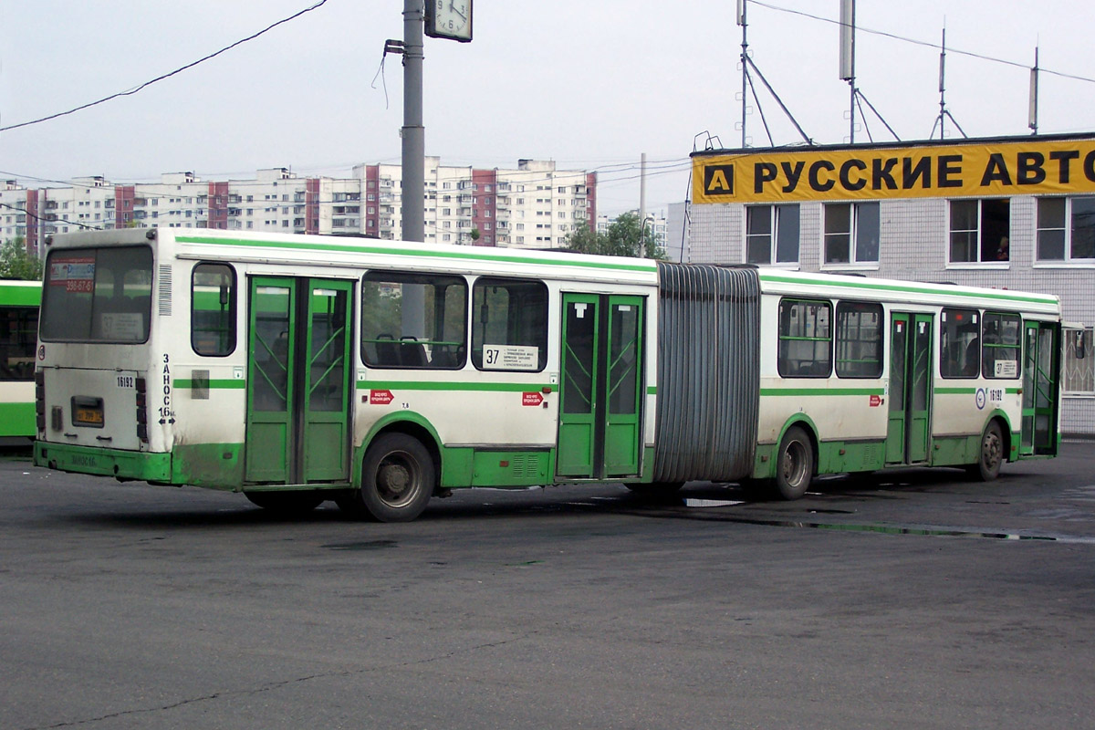 Москва, ЛиАЗ-6212.01 № 16192