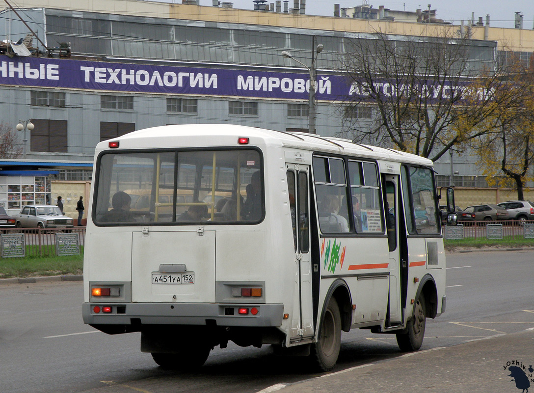 Нижегородская область, ПАЗ-32054 № А 451 УА 152