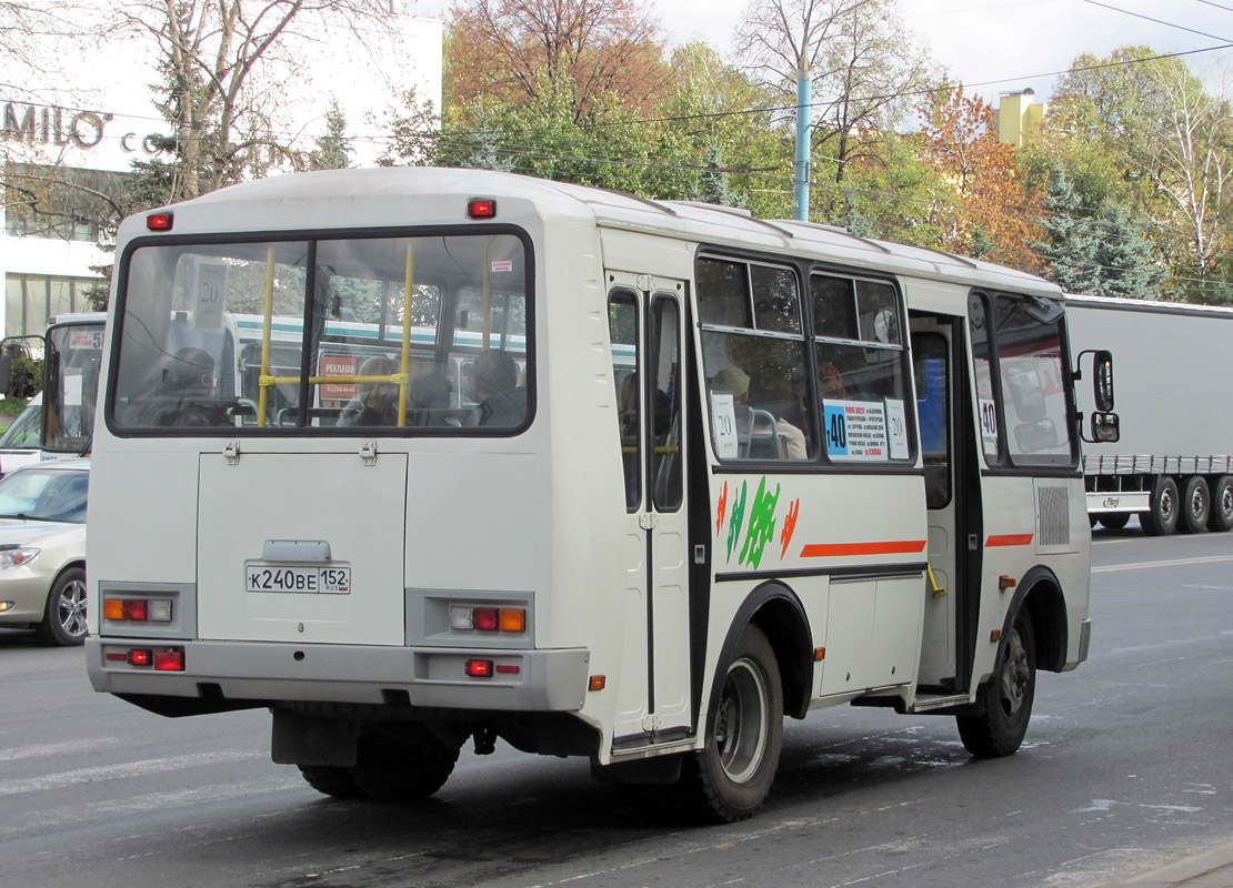 Нижегородская область, ПАЗ-32054 № К 240 ВЕ 152