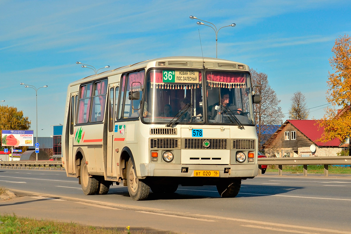 Татарстан, ПАЗ-32054 № 04578