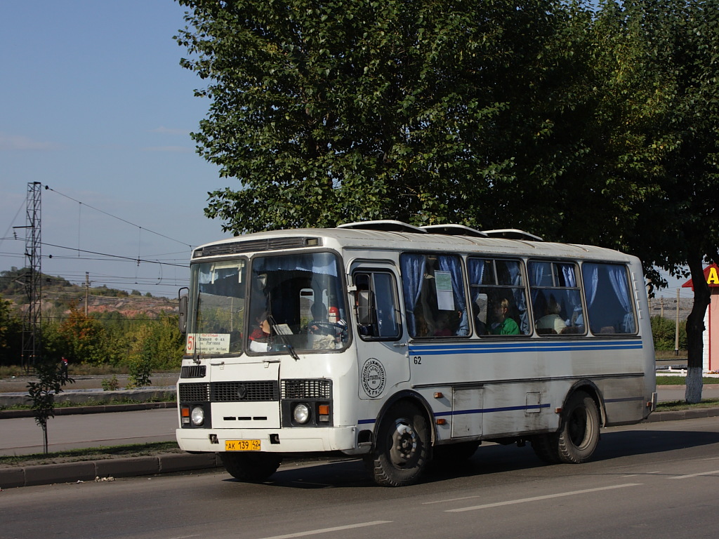 Кемеровская область - Кузбасс, ПАЗ-32053 № 62