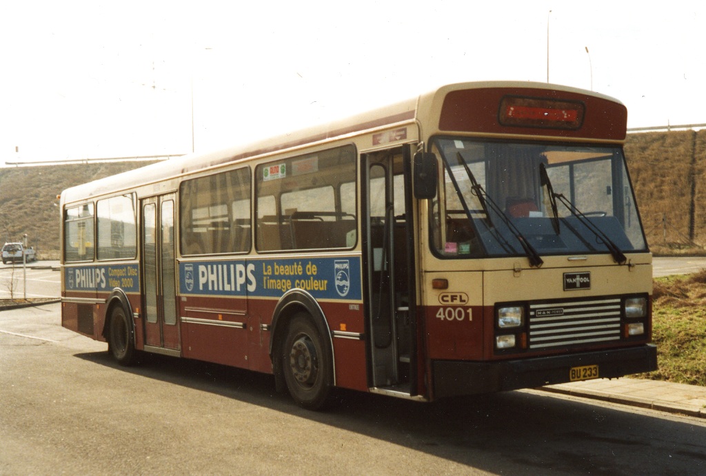 Люксембург, Van Hool A120 № 4001