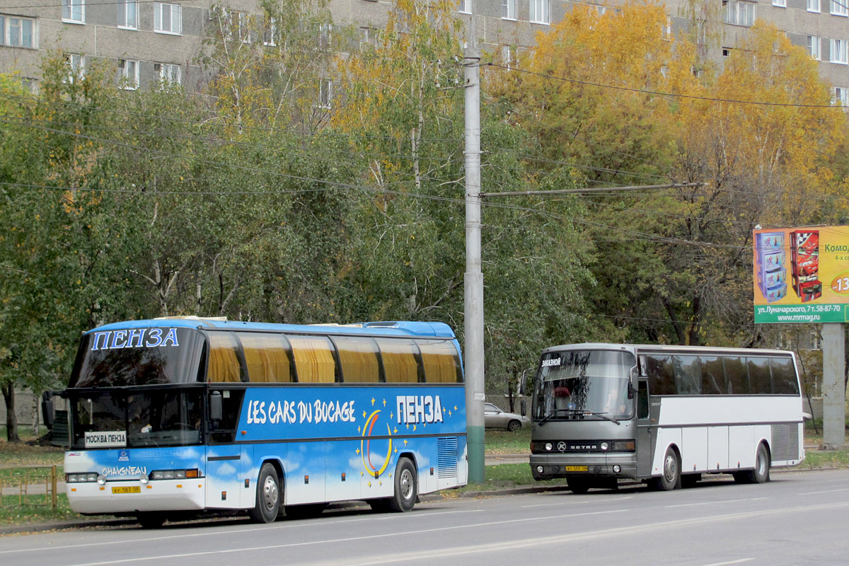 Пензенская область, Neoplan N116 Cityliner № АУ 187 58; Пензенская область — Разные фотографии