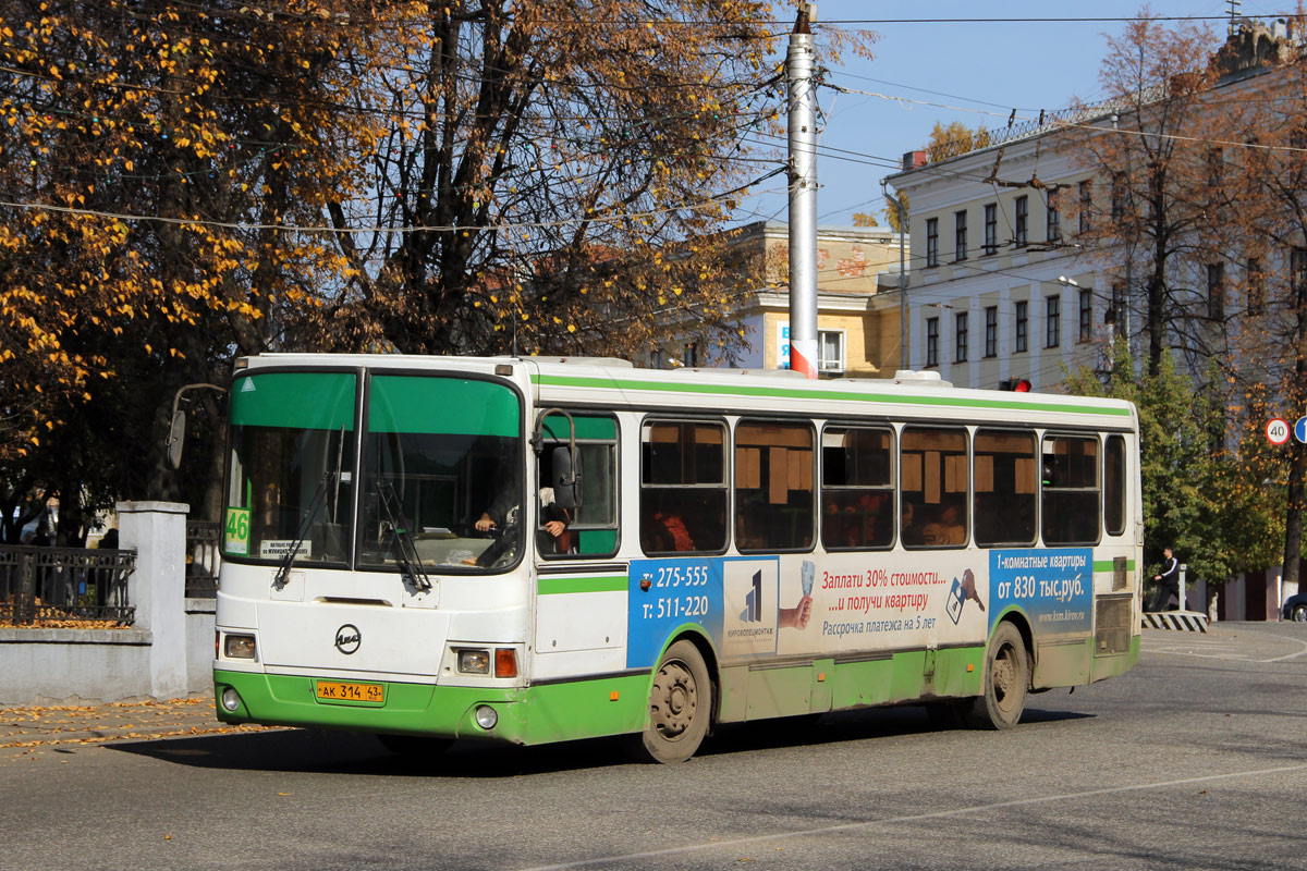 Кировская область, ЛиАЗ-5256.45 № АК 314 43