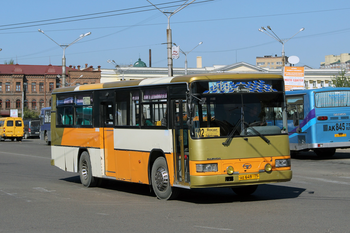 Забайкальский край, Daewoo BS106 Royal City (Busan) № АЕ 649 75