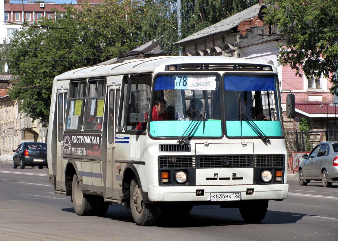 Нижегородская область, ПАЗ-32054 № К 635 НК 152