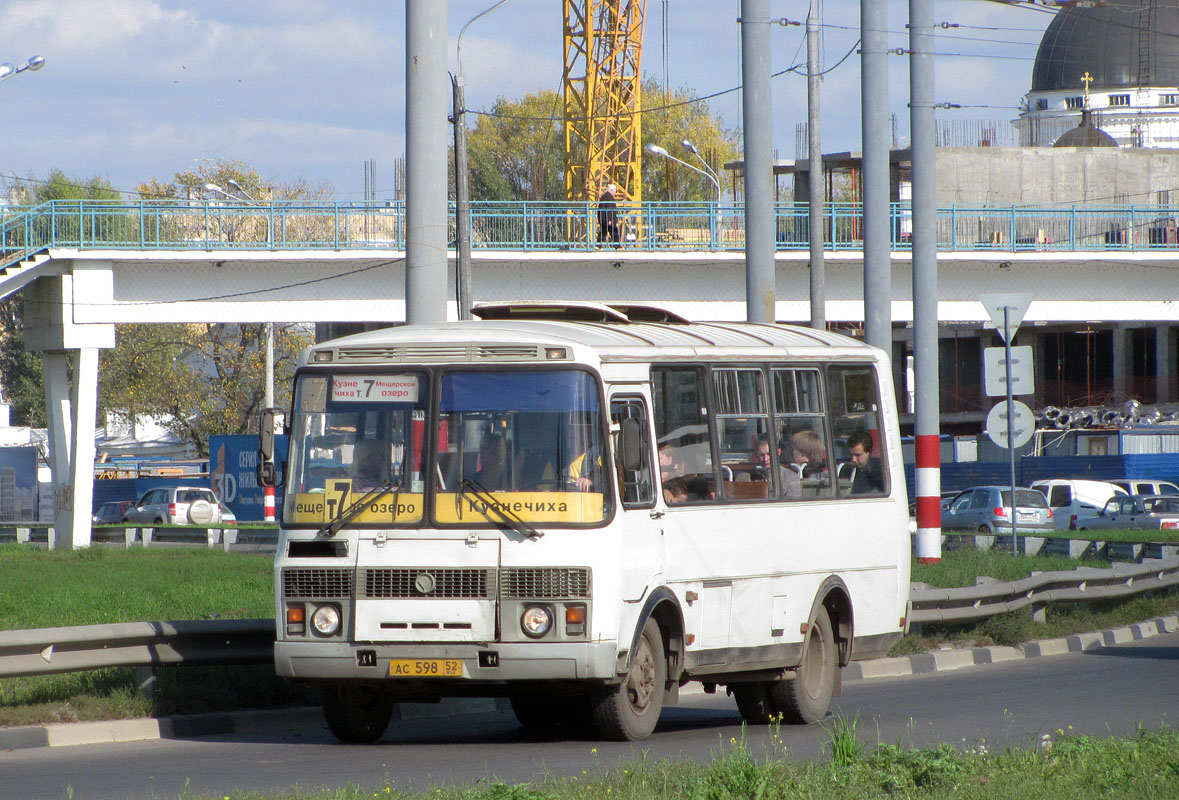 Nizhegorodskaya region, PAZ-32054 № АС 598 52