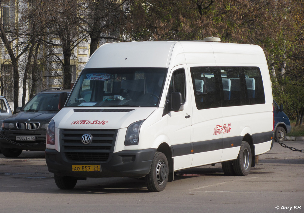 Чувашия, Луидор-223712 (Volkswagen Crafter) № АО 857 21