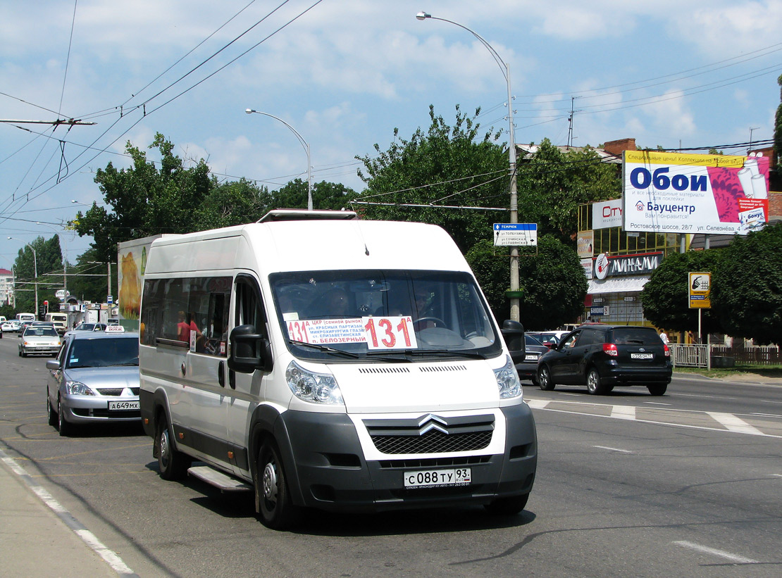 Краснодарский край, Авто Вектор 454222 (Citroёn Jumper) № С 088 ТУ 93 —  Фото — Автобусный транспорт