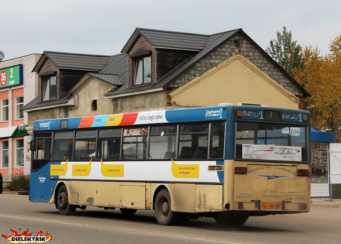 Смоленская область, Mercedes-Benz O405 № АА 380 67