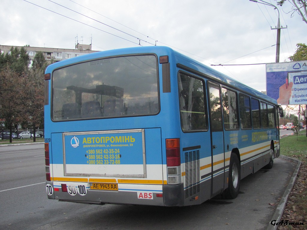 Dnepropetrovsk region, Mercedes-Benz O345 Nr. AE 9943 AA