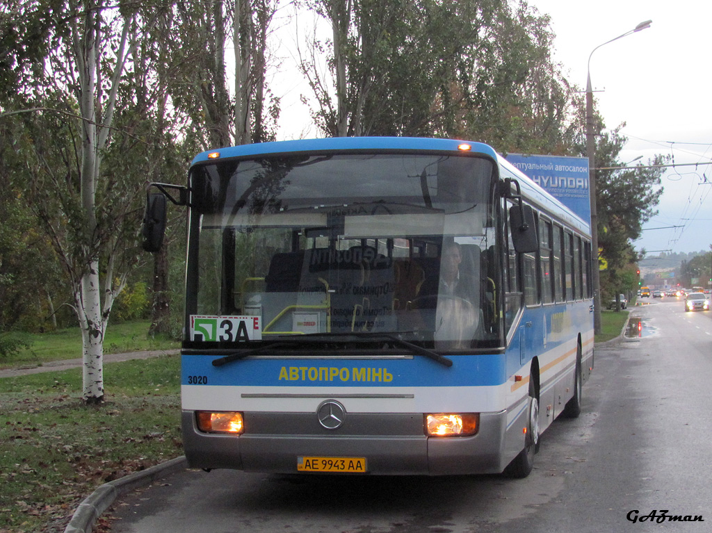 Dnepropetrovsk region, Mercedes-Benz O345 # AE 9943 AA