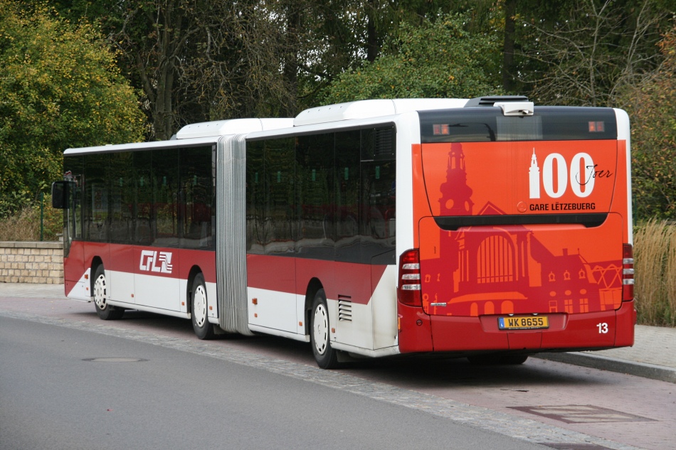 Люксембург, Mercedes-Benz O530G Citaro facelift G № 13