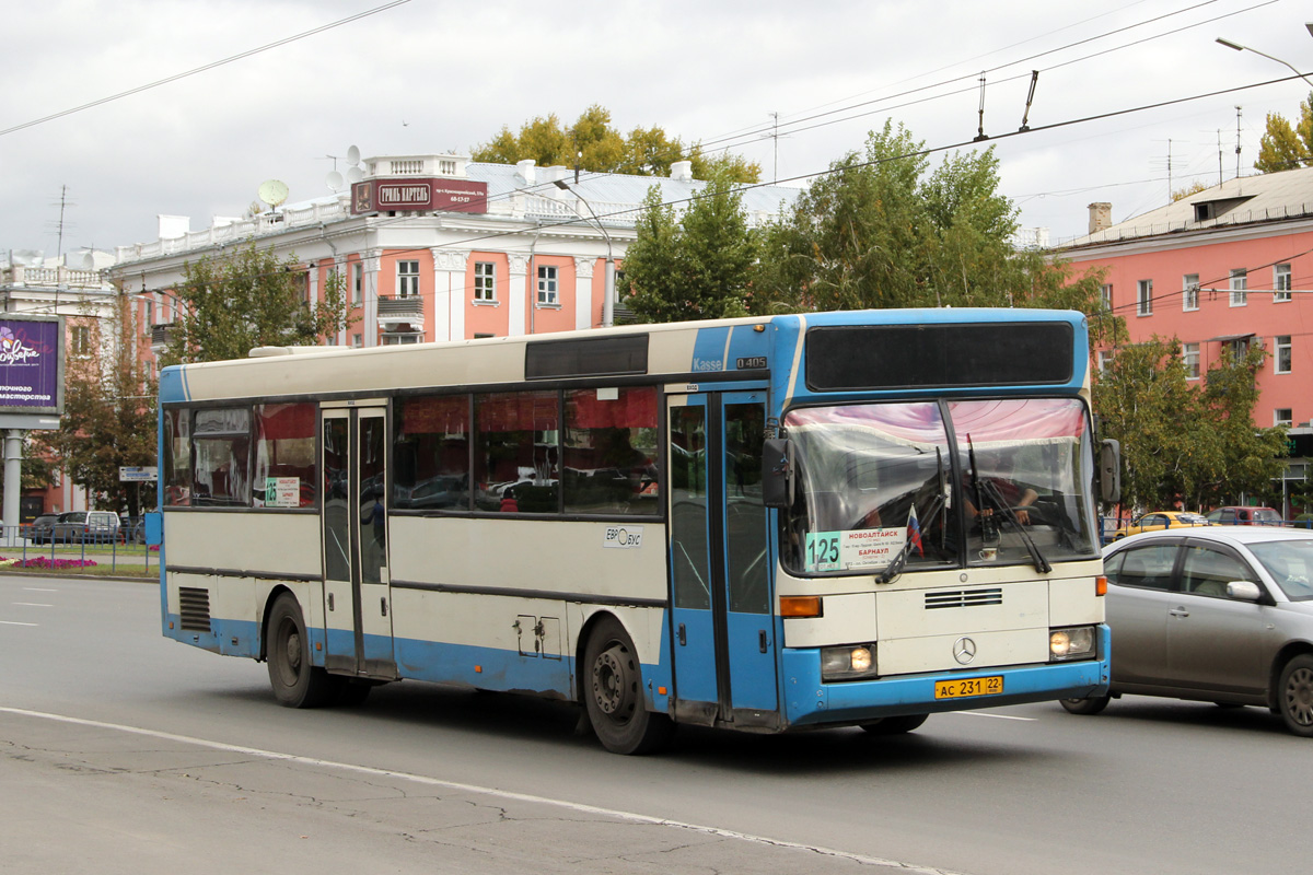 Алтайский край, Mercedes-Benz O405 № АС 231 22