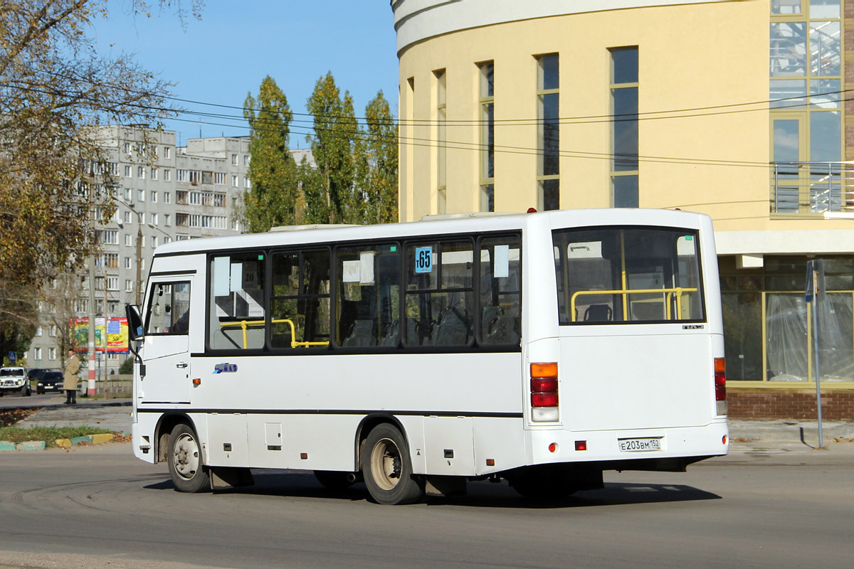 Нижегородская область, ПАЗ-320402-03 № Е 203 ВМ 152