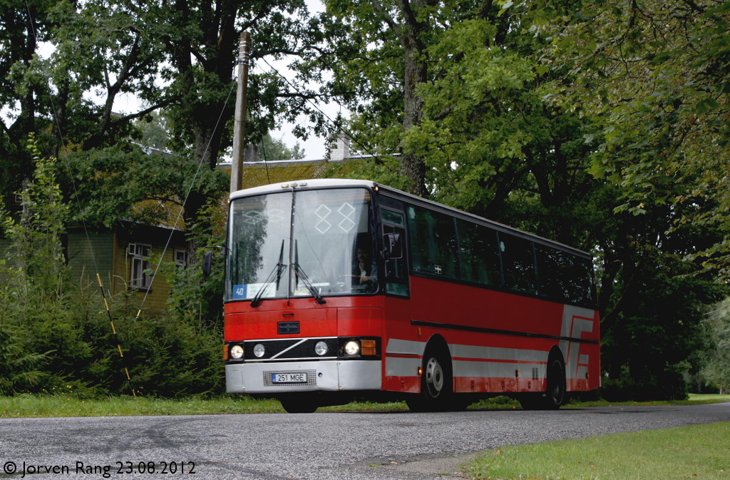 Эстония, Van Hool T8 Alizée 310 № 251 MGE