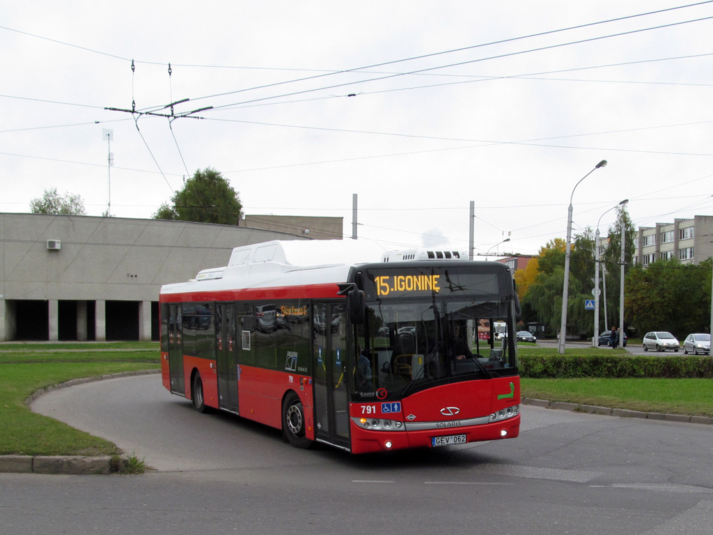 Литва, Solaris Urbino III 12 CNG № 791