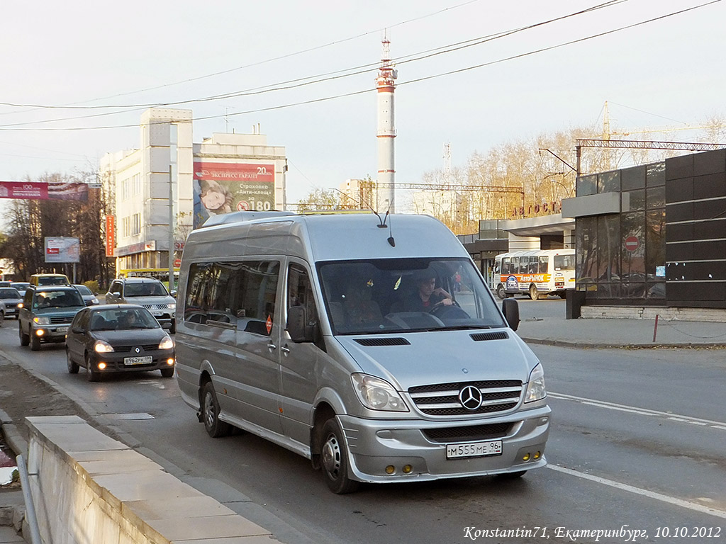 Свердловская область, Mercedes-Benz Sprinter W906 515CDI № М 555 МЕ 96