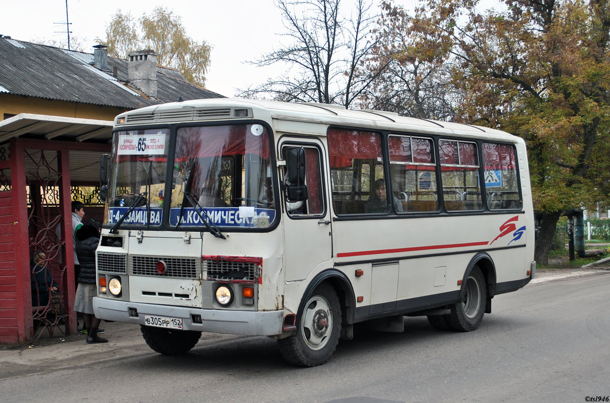 Nizhegorodskaya region, PAZ-32054 Nr. В 305 РР 152