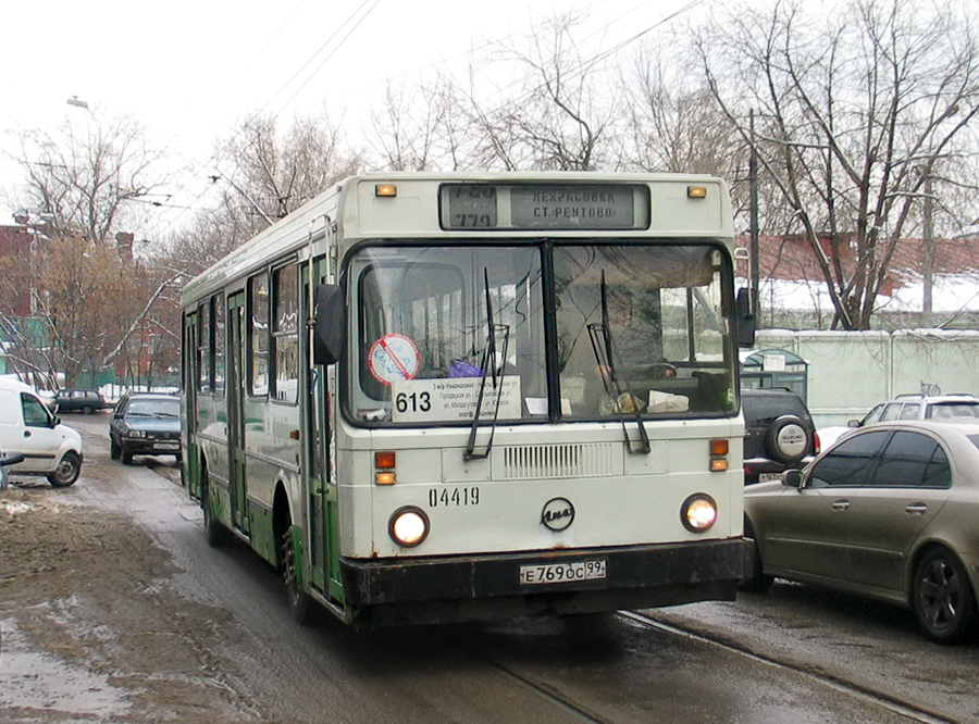 Москва, ЛиАЗ-5256.25 № 04419