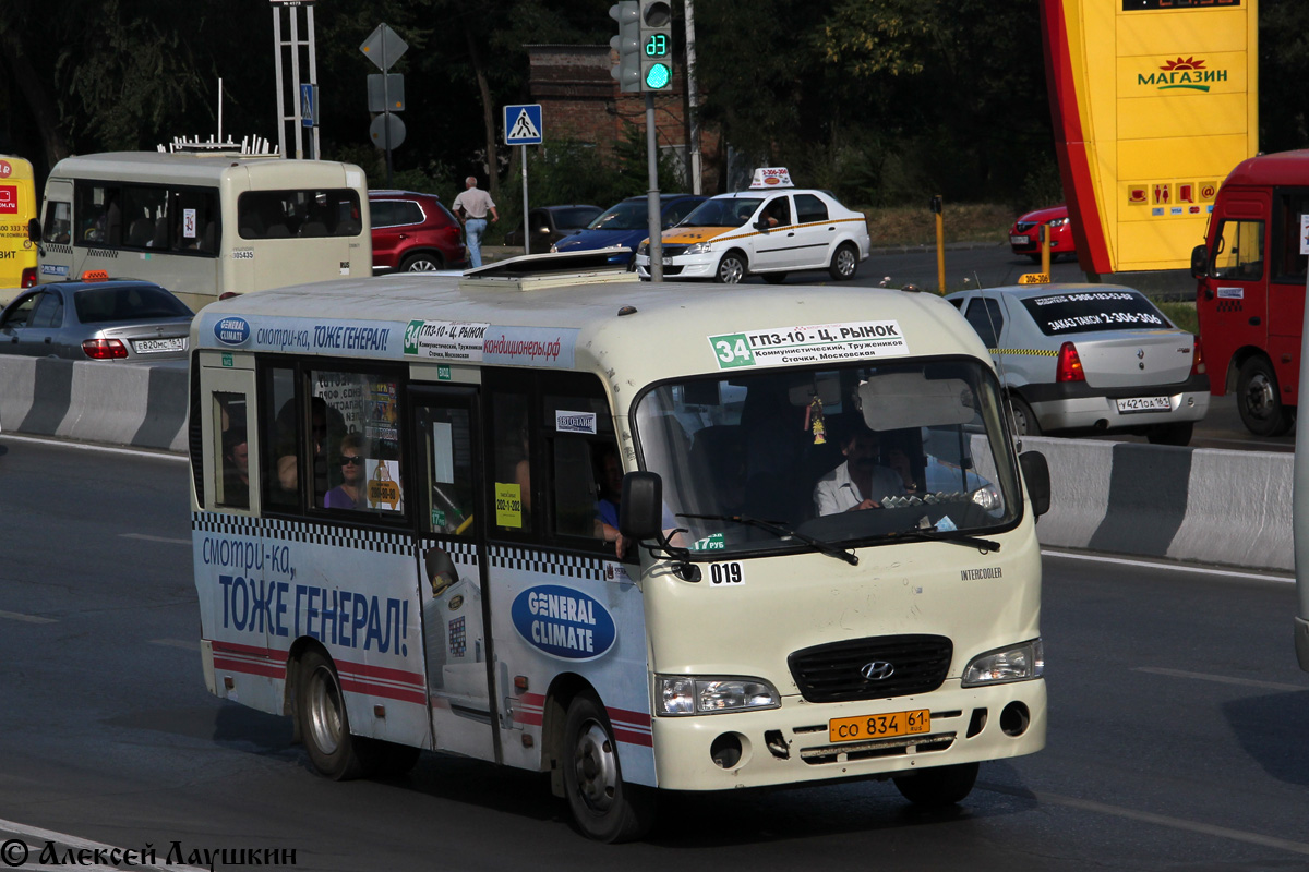 Ростовская область, Hyundai County SWB C08 (РЗГА) № 019