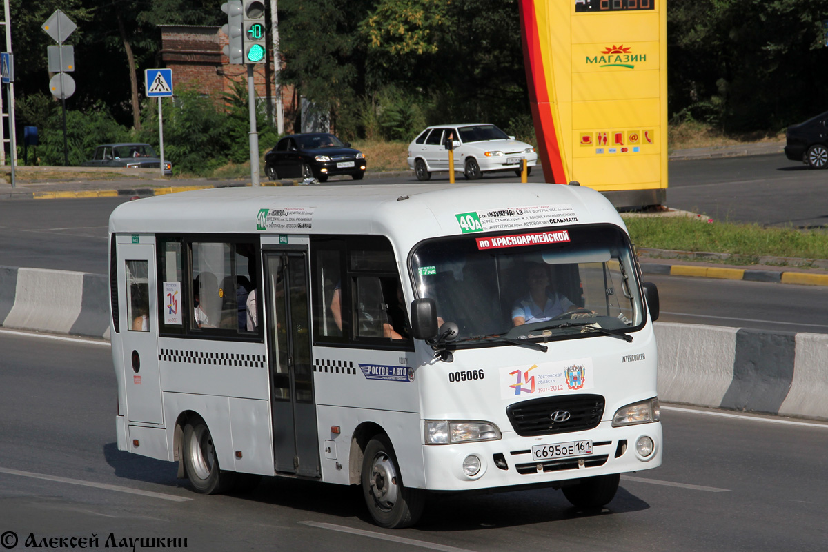 Ростовская область, Hyundai County SWB C08 (ТагАЗ) № 005066