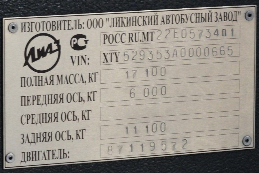 Ярославская область, ЛиАЗ-5293.53 № 95