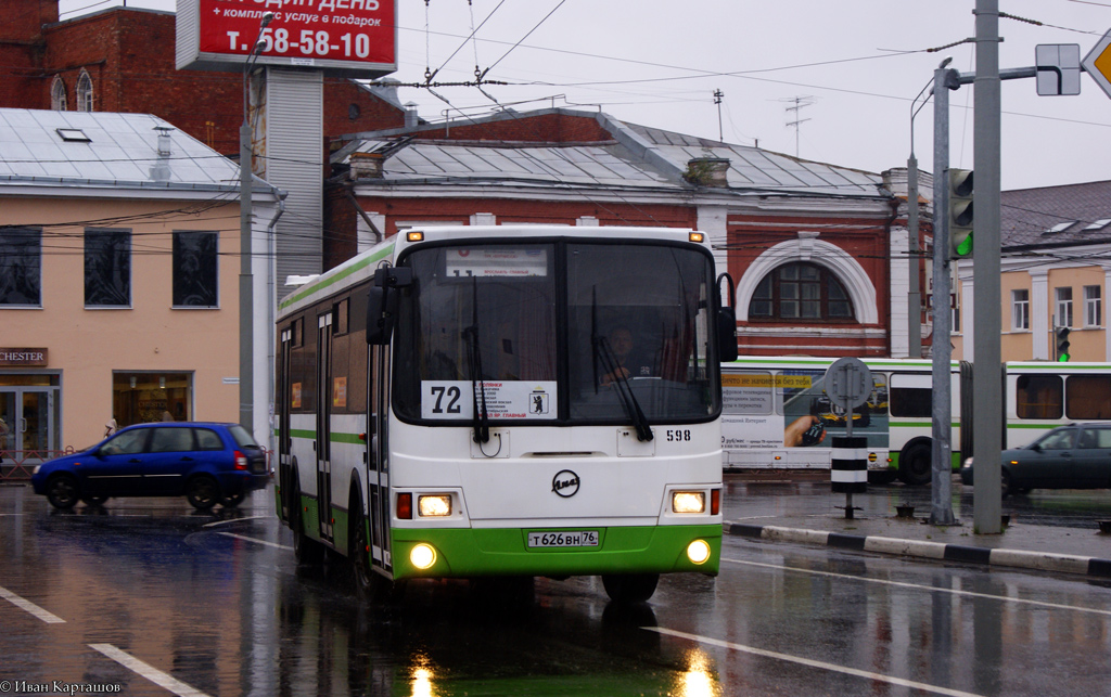 Ярославская область, ЛиАЗ-5256.53 № 598