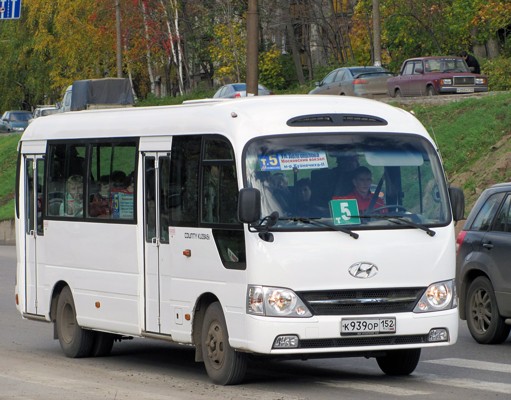 Нижегородская область, Hyundai County Kuzbass № К 939 ОР 152