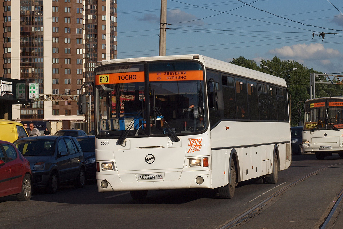 Ленинградская область, ЛиАЗ-5256.58 № 3500