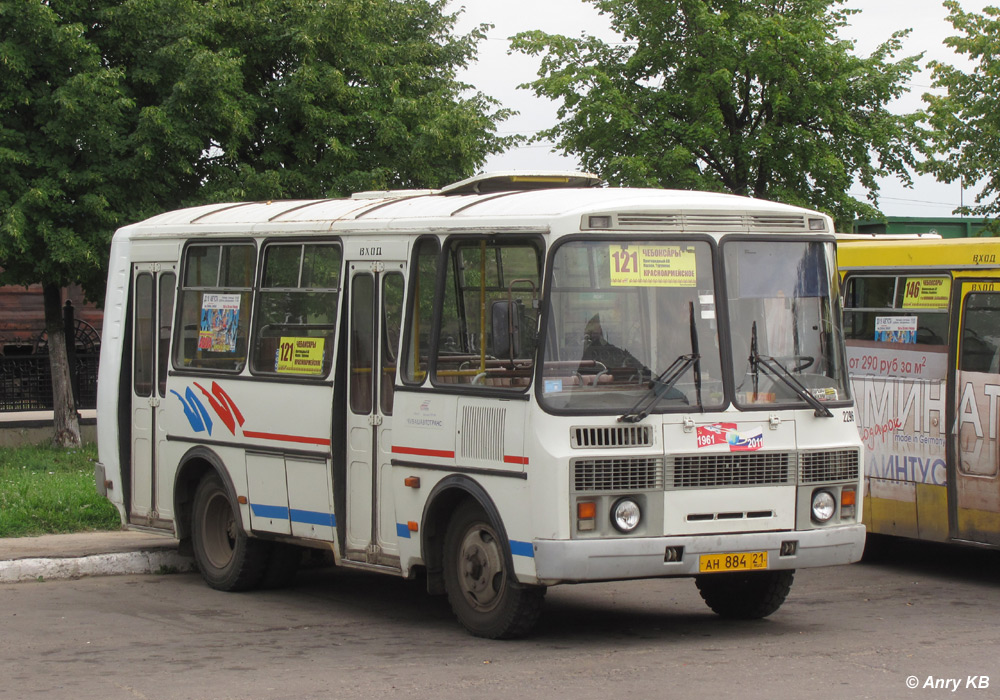 Чувашия, ПАЗ-32054 № 2296