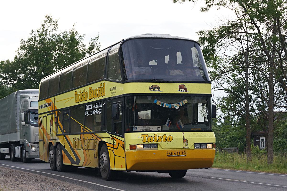 Псковская область, Neoplan N122/3 Skyliner № АВ 631 60