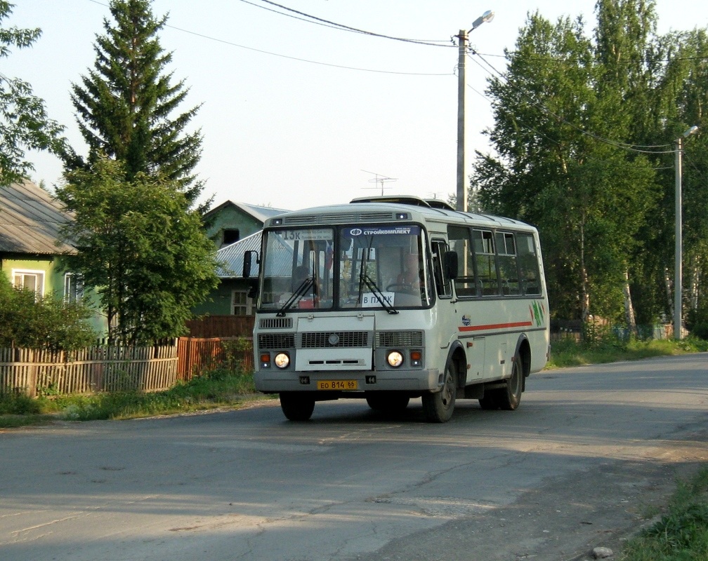Свердловская область, ПАЗ-32054 № ЕО 814 66