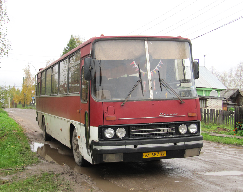 Вологодская область, Ikarus 250.59 № АА 687 35