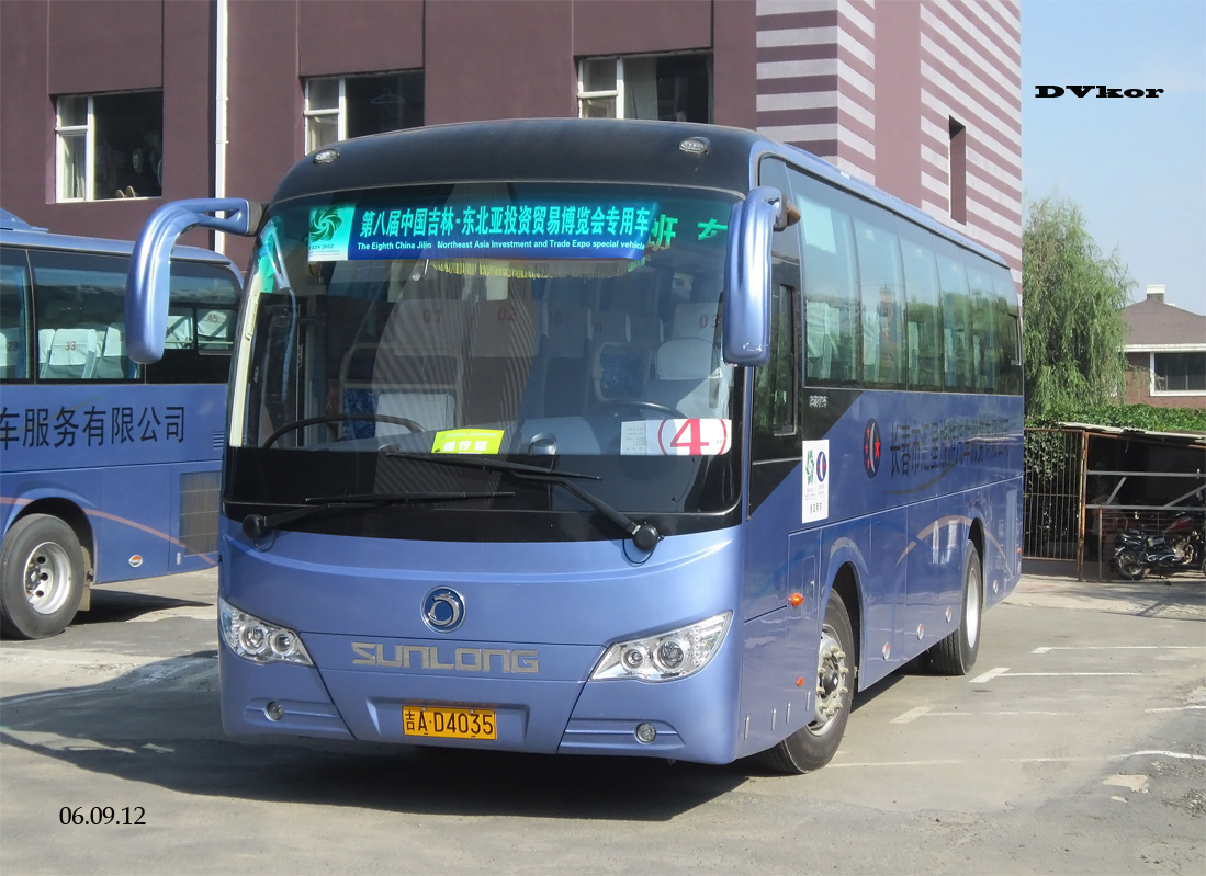 Китай, Sunlong SLK6112F5A3 № 吉A D4035