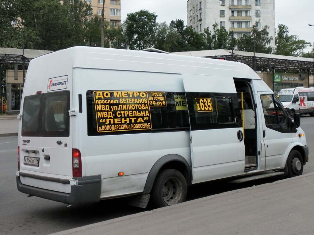 Санкт-Петербург, Нижегородец-222702 (Ford Transit) № К 714 СО 178