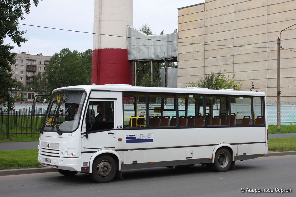 Санкт-Петербург, ПАЗ-320412-05 № 7782