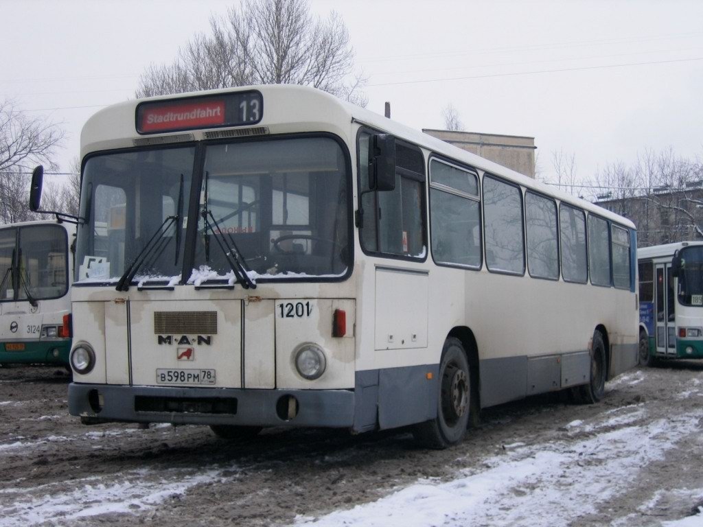 Санкт-Петербург, MAN 192 SL200 № 1201