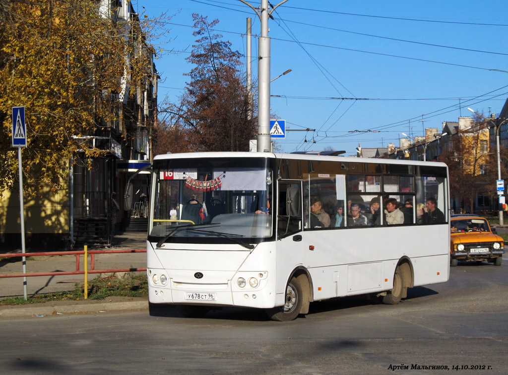 Свердловская область, Богдан А20111 № У 678 СТ 96