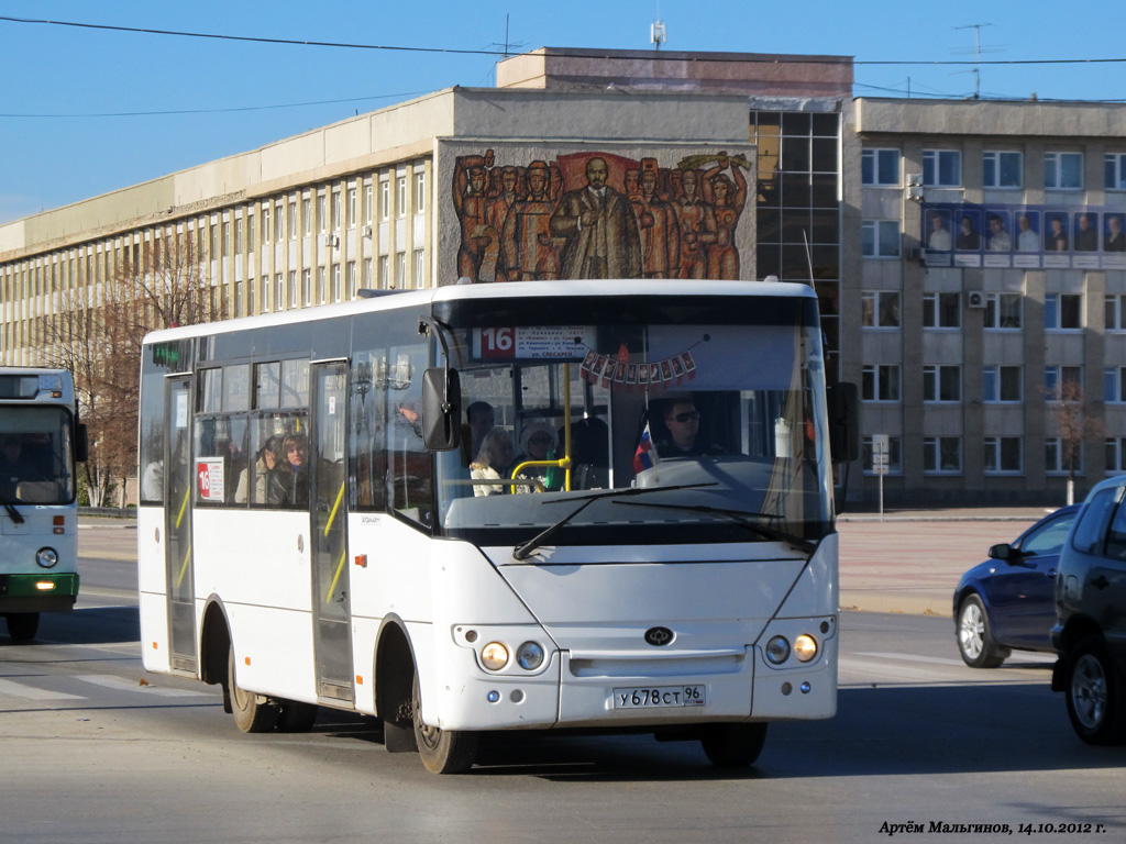 Свердловская область, Богдан А20111 № У 678 СТ 96