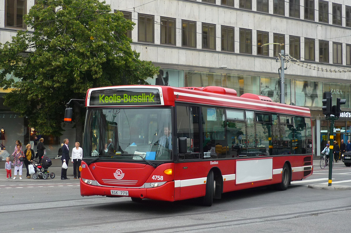 Швеция, Scania OmniLink II № 4758