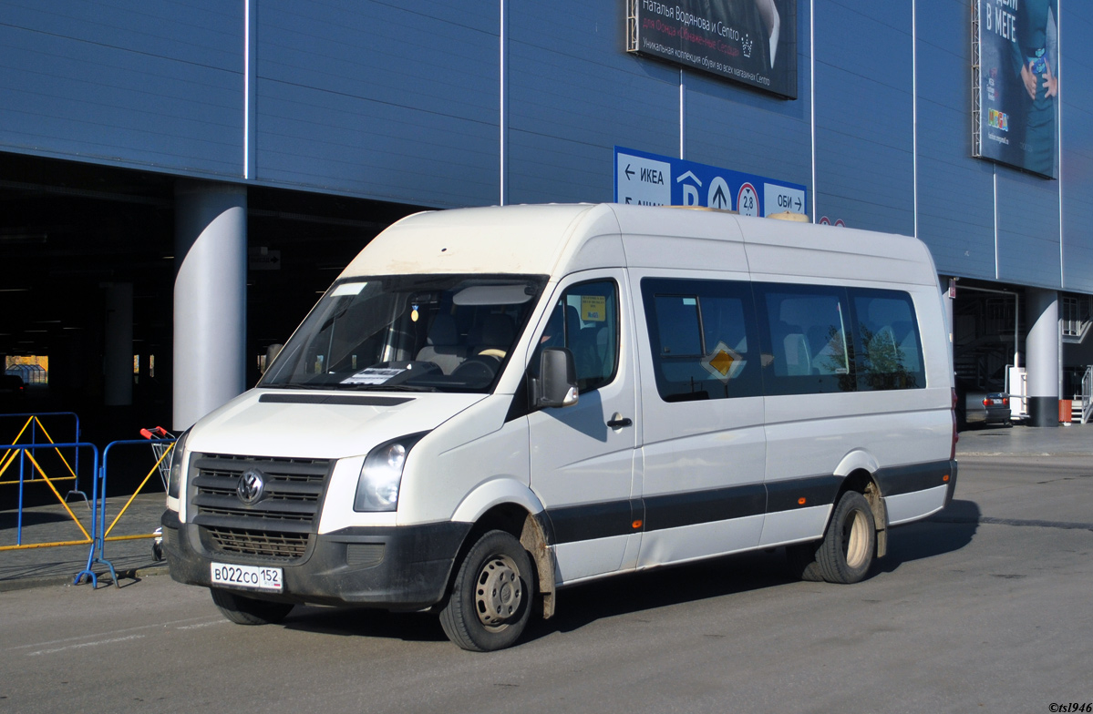Нижегородская область, Луидор-22330B (Volkswagen Crafter) № В 022 СО 152
