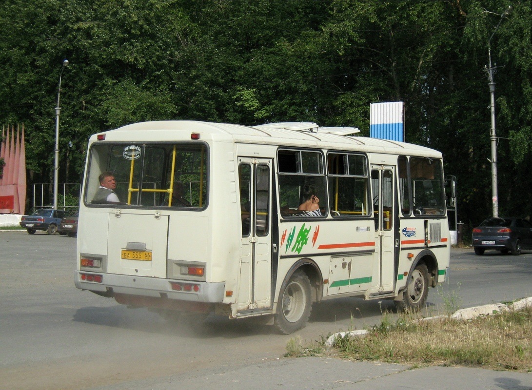 Свердловская область, ПАЗ-32054 № ЕА 555 66