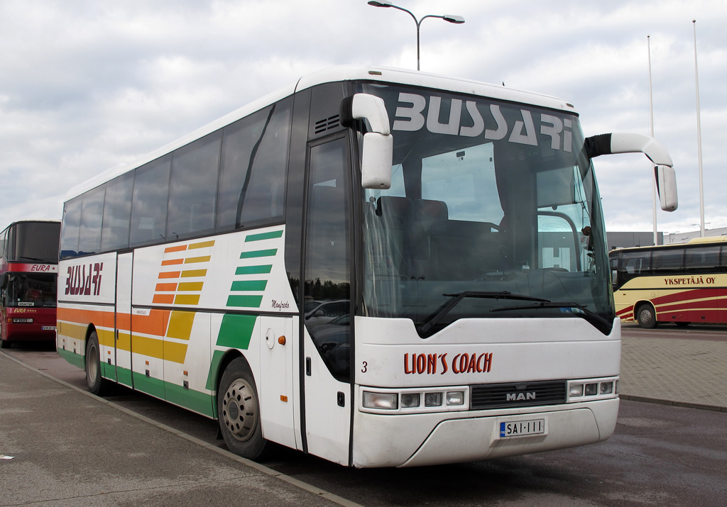 Финляндия, MAN A13 Lion's Coach RH403 № 3