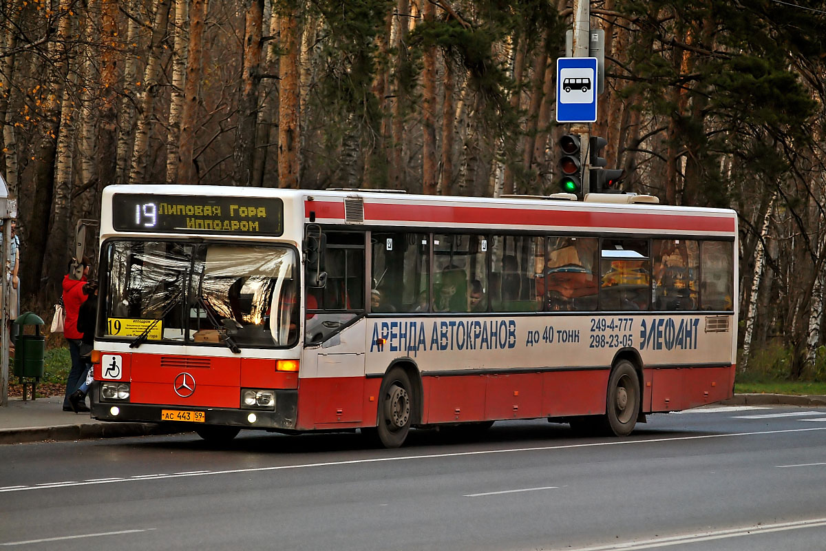 Пермский край, Mercedes-Benz O405N № АС 443 59